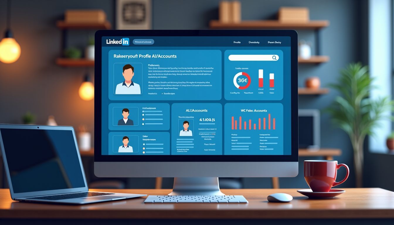 Quels sont les outils technologiques utilisés pour détecter les comptes LinkedIn achetés et les faux profils?