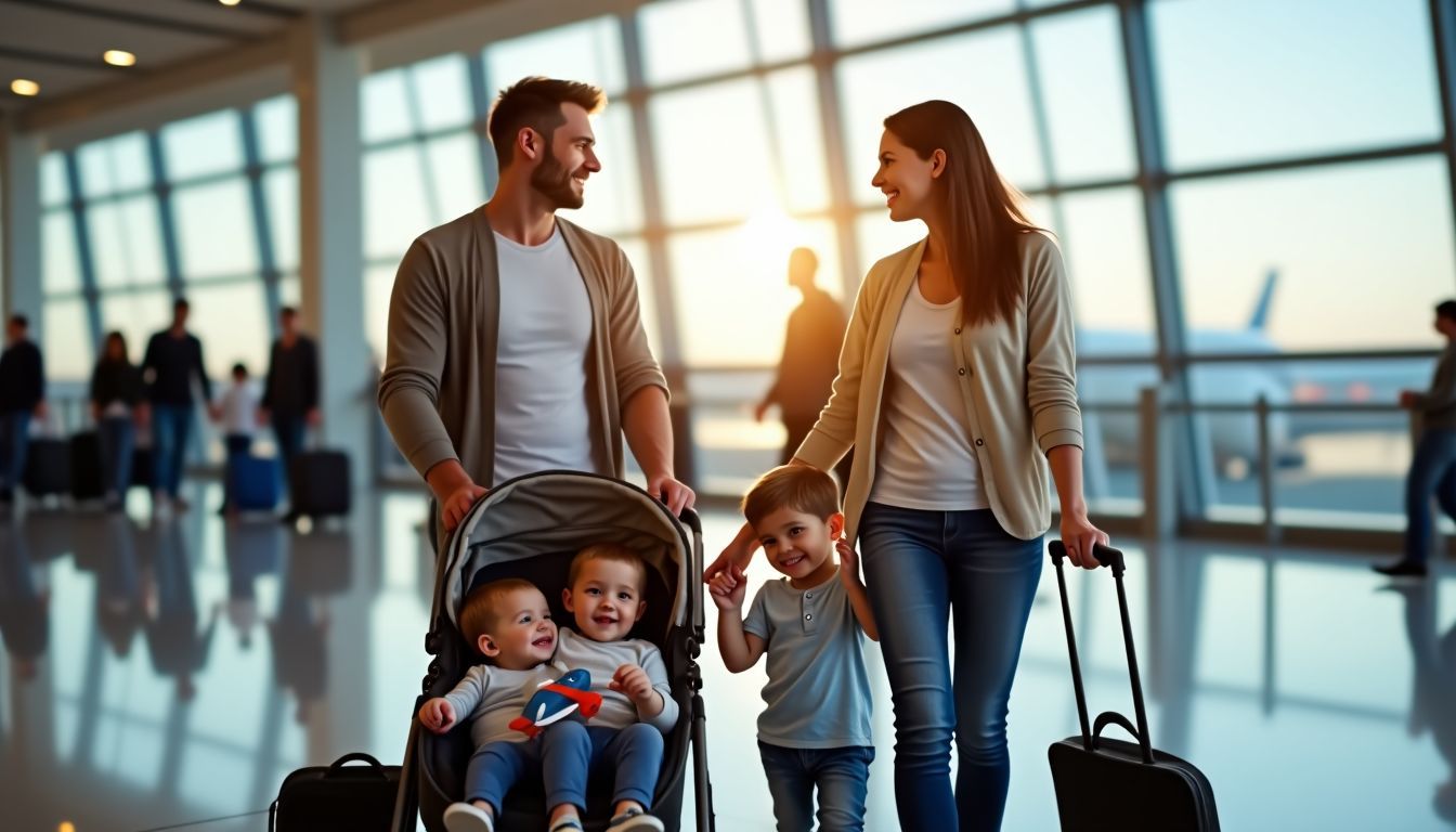 Quel est le meilleur moyen de transport pour voyager avec des bébés?